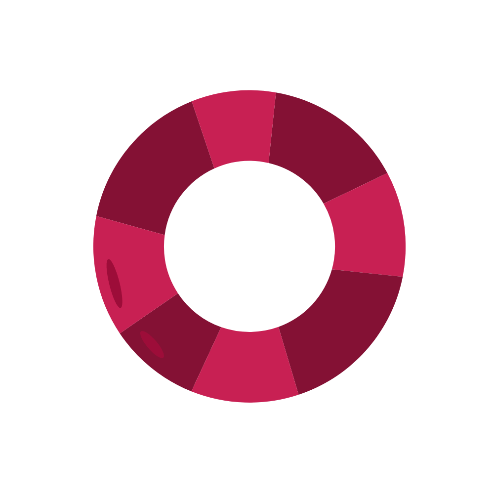 Floating and buoyancy exercise illustration